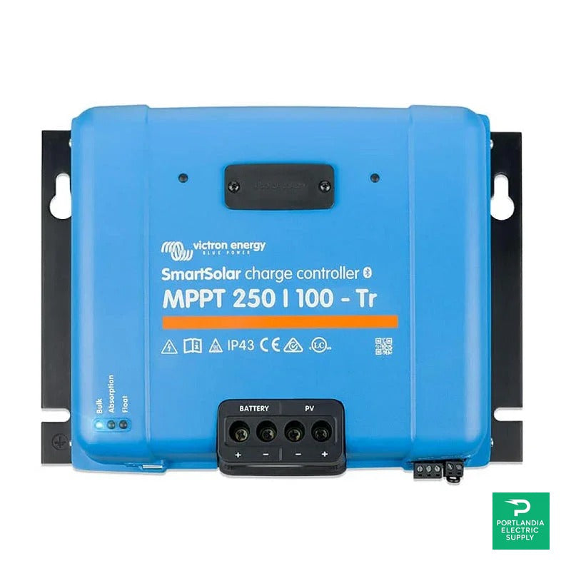 Victron SmartSolar MPPT 250/100-Tr VECan Charge Controller - SCC125110411 — side angle