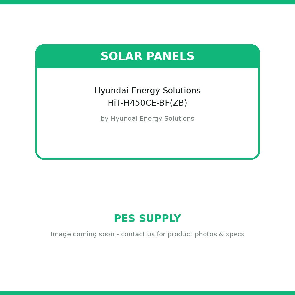 Hyundai Energy Solutions HiT-H450CE-BF(ZB)