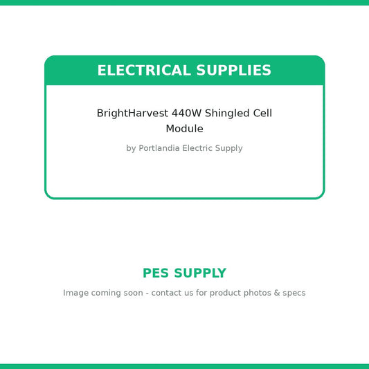 BrightHarvest 440W Shingled Cell Module