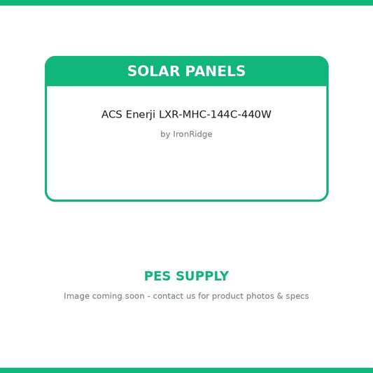 ACS Enerji LXR-MHC-144C-440W