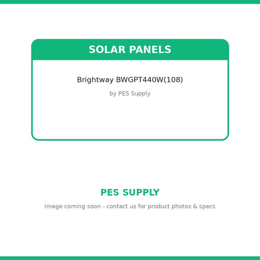 Brightway BWGPT440W(108)