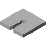 S-5! GripperFix Damper Pad — side angle