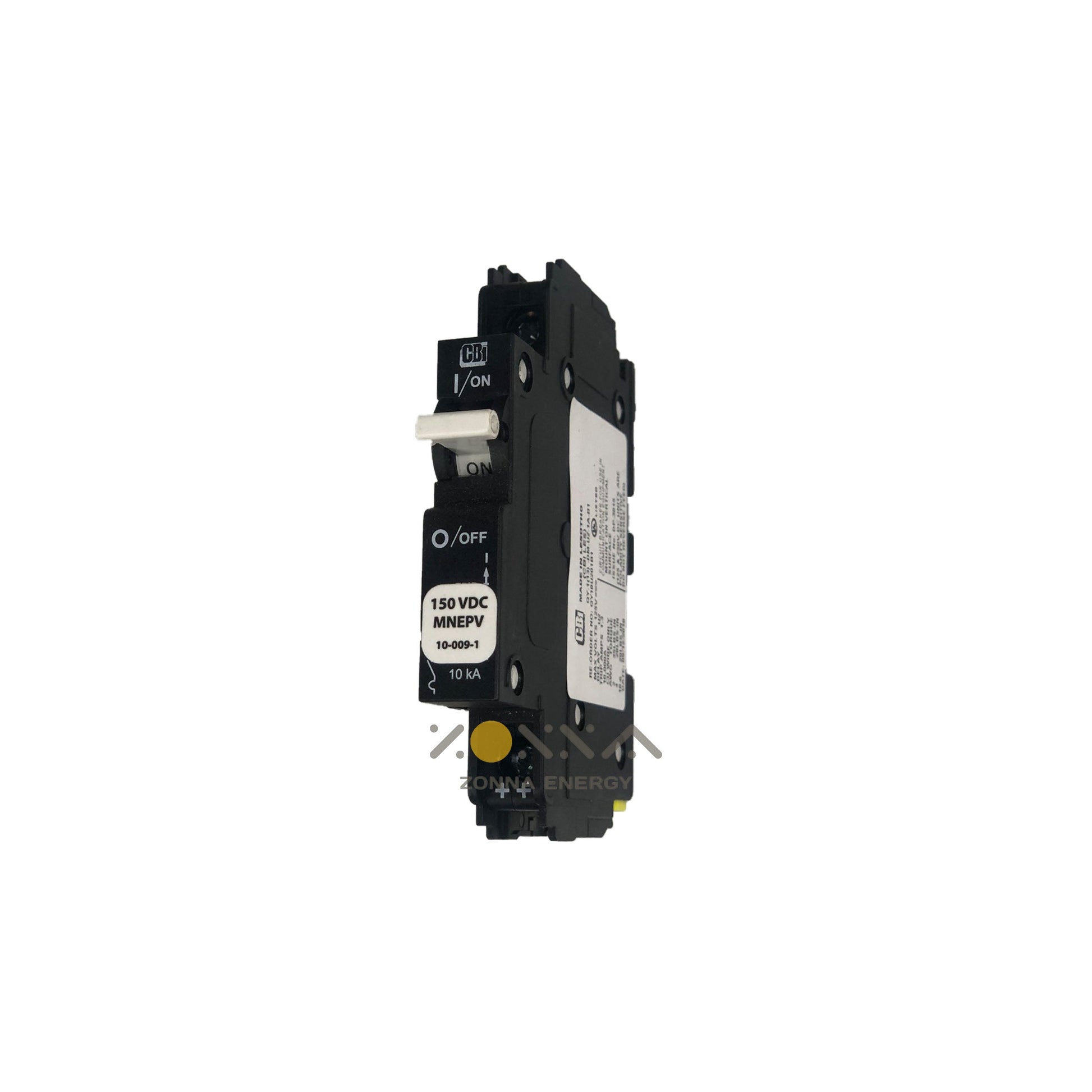 Midnite Solar 15 Amp DIN Rail Breaker 300 VDC 1 - Pole MNEPV15-300-1PP