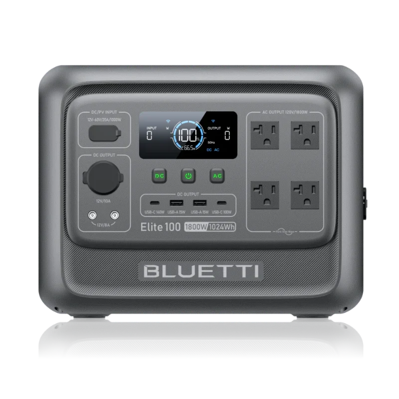 Bluetti Premium 100 V2 2000W | 1024Wh Portable Power Station