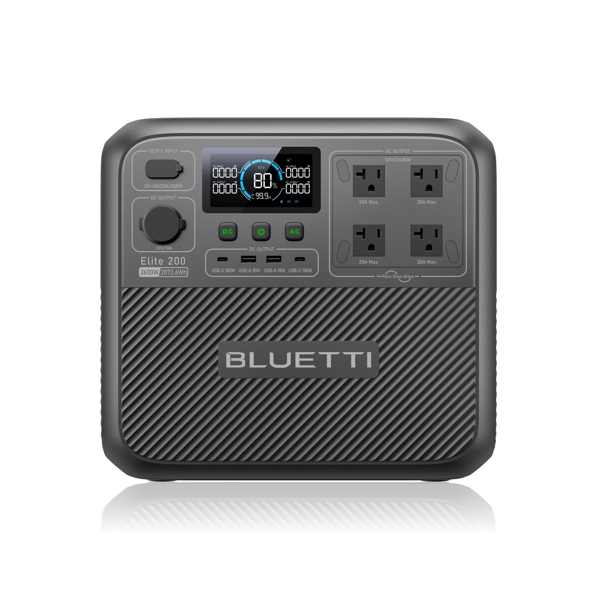 Bluetti Premium 200 V2 2700W | 2073.6 Wh Portable Power Station