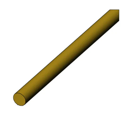 S-5! SnoRod 72" Brass