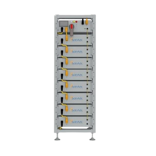 Sol-Ark 60kWh 480V Lithium Iron Phosphate Battery Bank (Indoor Use) L3-HV-60KWH