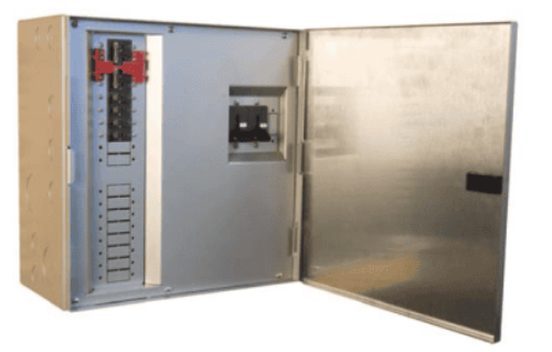 Outback GSLC Load Center for Radian Series Inverter – Includes Bus Bars, 500A DC Shunt, and Wiring Components - GSLC