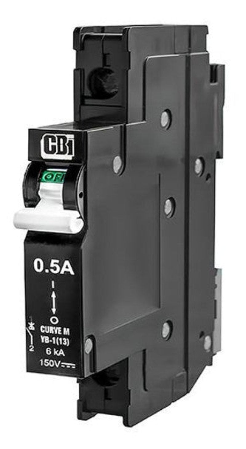 Midnite Solar 5A 150VDC MNEPV5-150-1PNP Din Rail Breaker — back view
