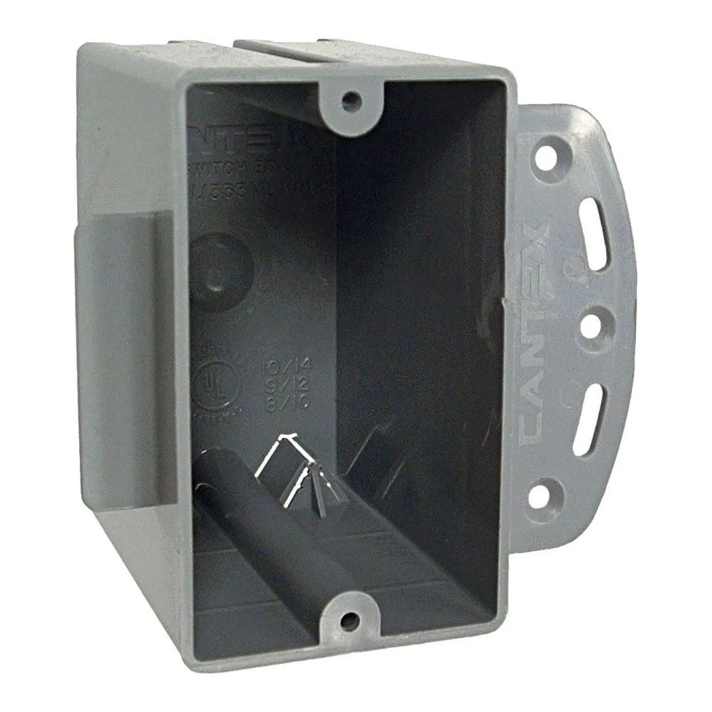 RAC 2-Gang Non-Metallic Bracket Box Metal Stud (7717RAC)