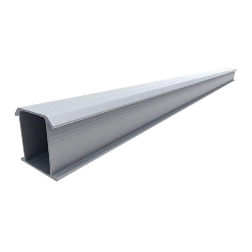 Ironridge ClickFit LTE Rail 165.4" Mill (1 pc) QM-CF-LT-165M