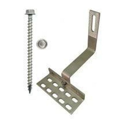 Quickbolt 17589 (1 piece) All Tile Roof Hook, Side Mount Rails
