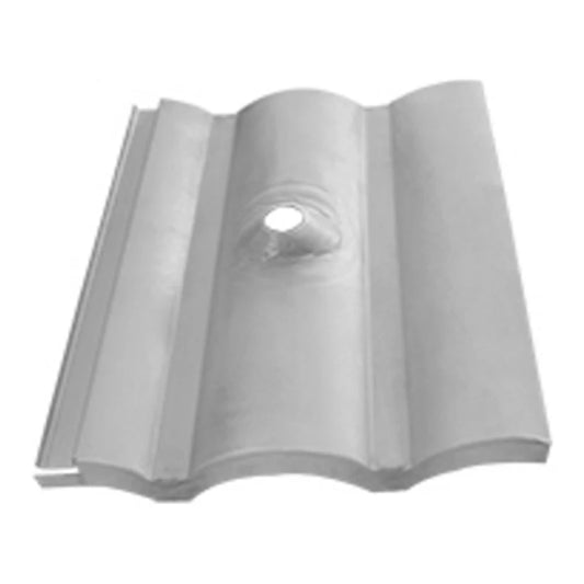 IronRidge Tile Replacement QMTR-W4-A-12, W-Tile, 4' Post, Mill