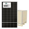 SolarSpace 550W (Pallet of 31) Bifacial Solar Panel SS8-72HD-550-M