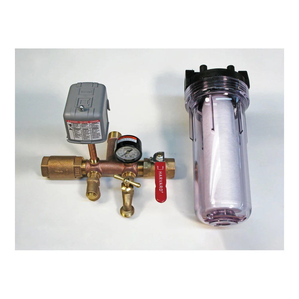 Dankoff Pump INLINE SEDIMENT FILTER HOUSING, 10IN, CLEAR, DANKOFF 11033