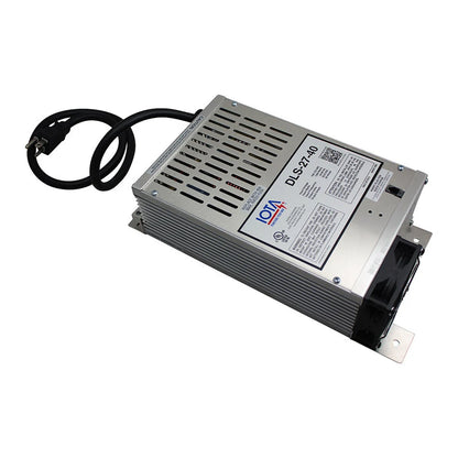 IOTA DLS-27/40, 24 volt 40 amp regulated battery charger/supply