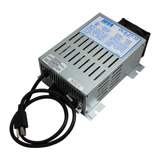 IOTA DLS-27/15, 24 volt 15 amp regulated battery charger/supply