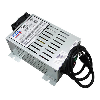 IOTA DLS-55, 12 volt 55 amp regulated battery charger/supply