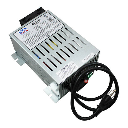 IOTA DLS-45, 12 volt 45 amp regulated battery charger/supply