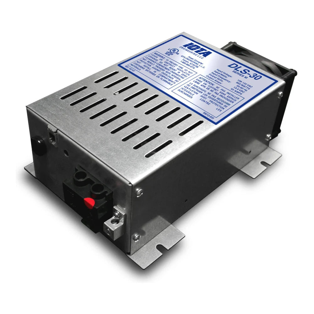 Iota DLS-30, 12 volt 30 amp regulated battery charger/supply