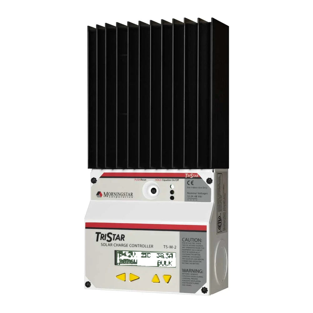 Morningstar TriStar TS-45, PWM Solar Charge Controller, 45 Amp, 12v/24v/48v No Digital Display