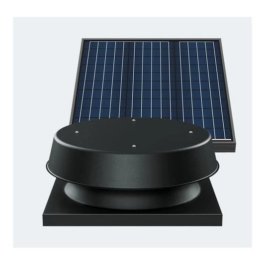 Natural Light Commercial Curb Solar Attic Fan 65w