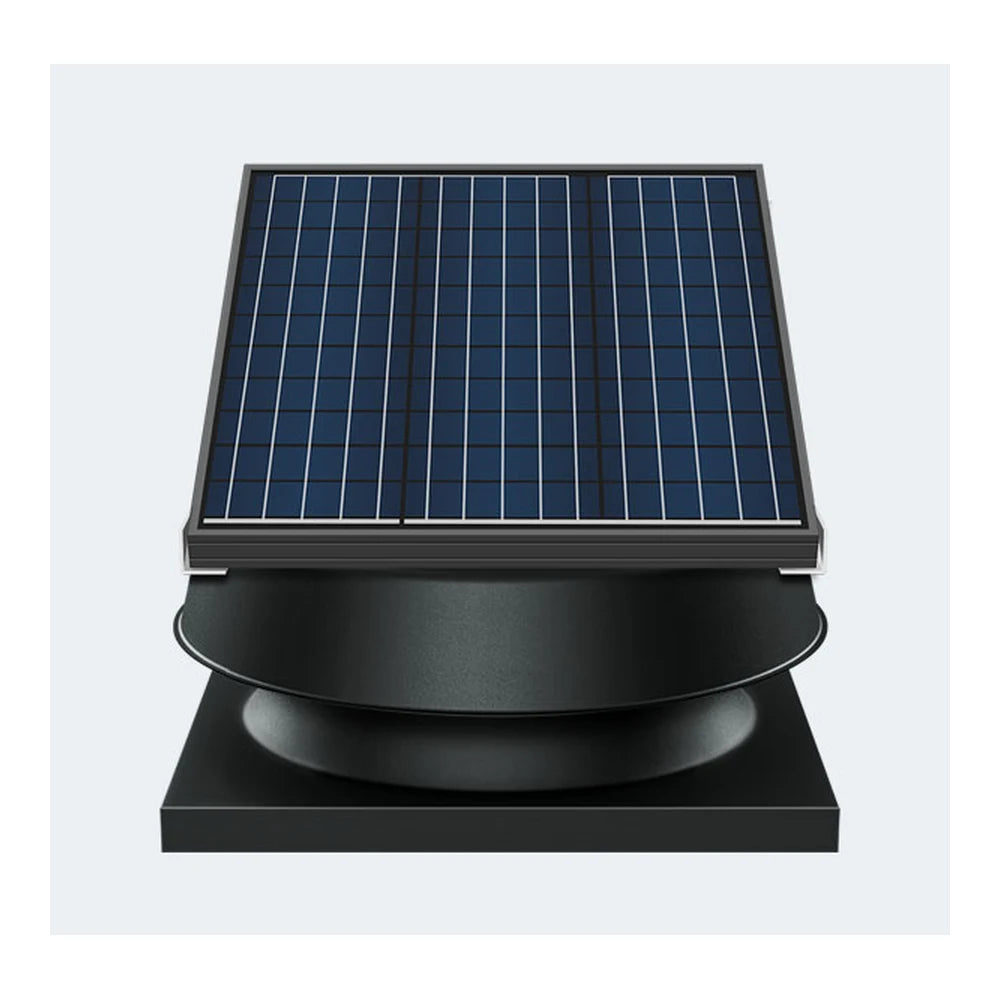 Natural Light Commercial Curb Solar Attic Fan 48w