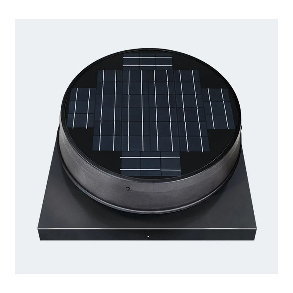 Natural Light Commercial Curb Solar Attic Fan 16w