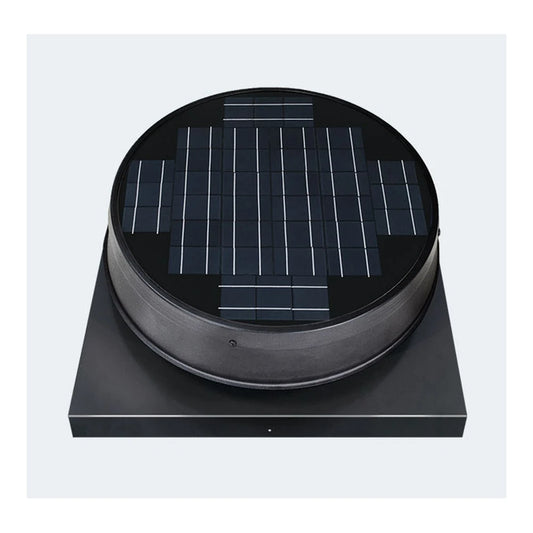 Natural Light Commercial Curb Solar Attic Fan 16w
