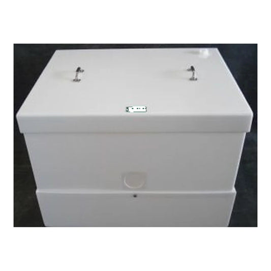 Radiant Solar Technology HDPE Battery Enclosure for 8 L-16s (with drain) Battery Enclosure