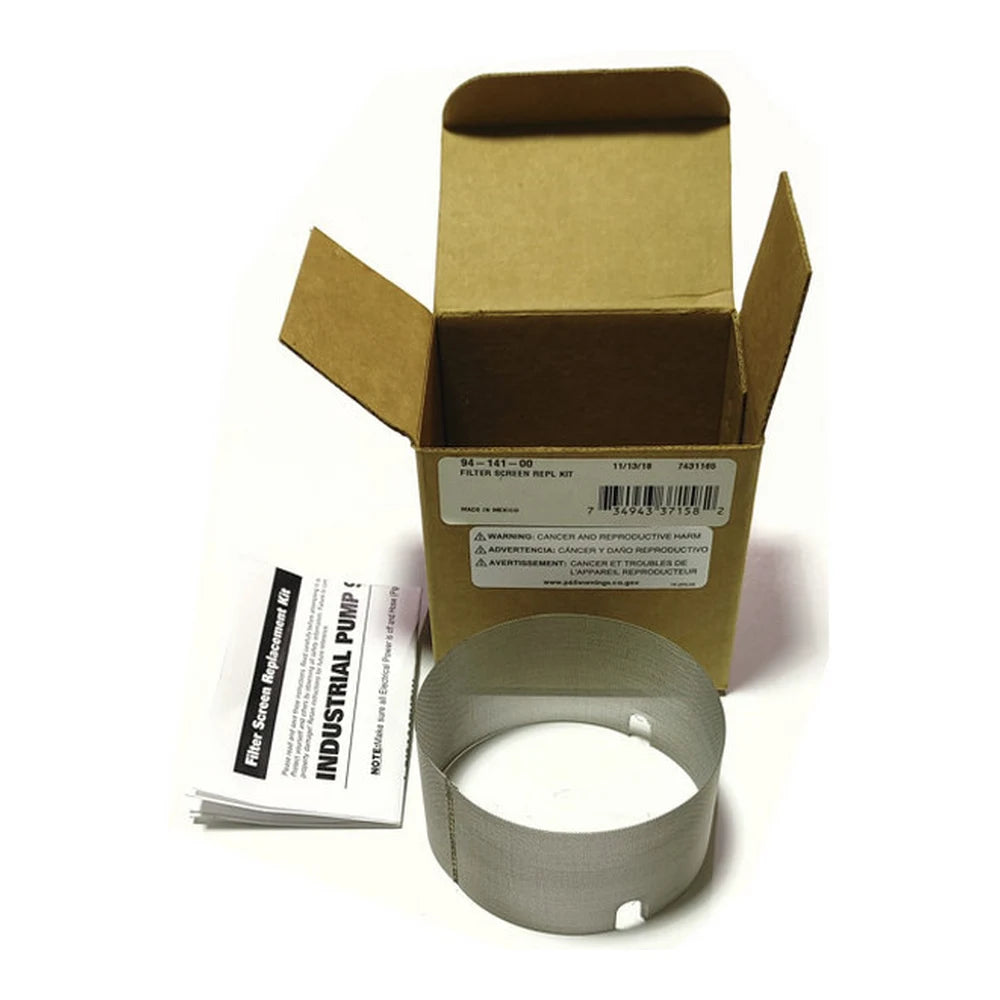 SHURFLO 9300 PUMP, REPAIR PART, Filter Screen Kit, 94-141-00