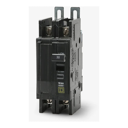 CIRCUIT BREAKER, QOU, 60A, 120/240VAC / 48VDC MAX, 2-POLE, SQUARE D, SURFACE OR DIN MNT, 1.5IN, QOU260