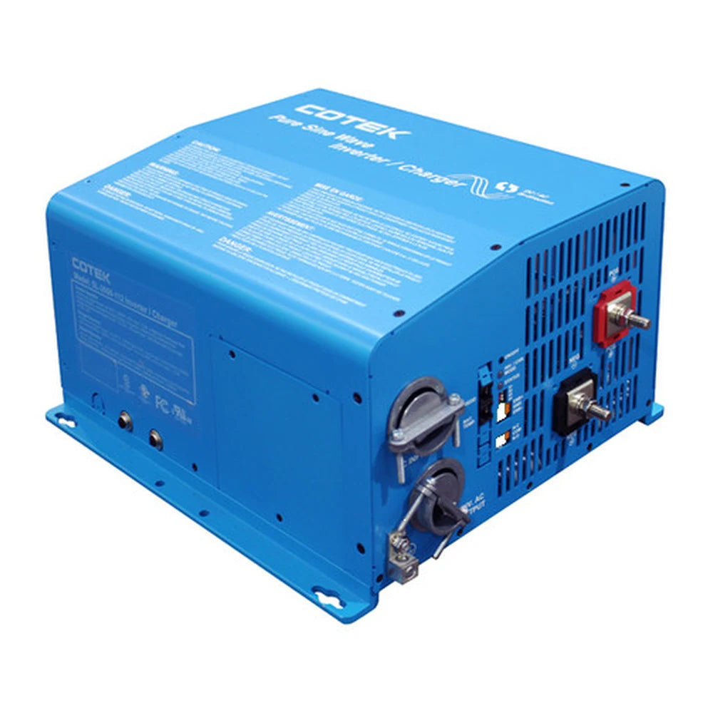 Cotek 12v 3000w 125a Low Frequency Pure Sine Wave Inverter Charger