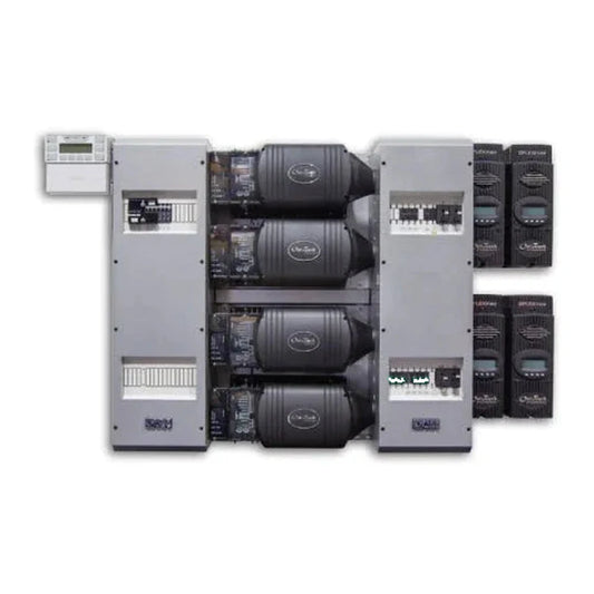 Outback VFXR3648A Off Grid/Grid Tie Inverter Charger, 3600 Watt, 48 Volts 120 VAC/60 Hz Vented