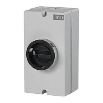 IMO Automation Enclosed DC Switch SI25-PEL64R-4 — 25A, 700 VDC, 4-Pole, IP65 (Gray)
