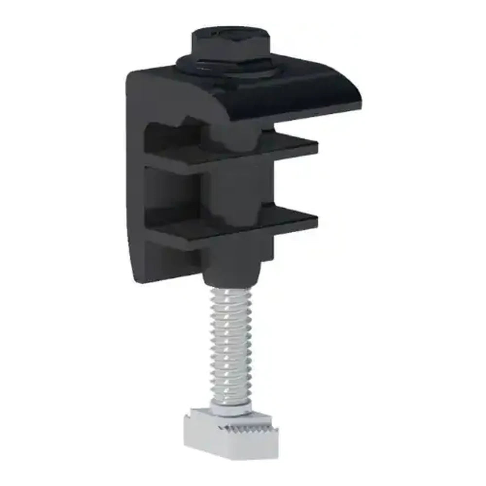 IronRidge UFO-END-01-B1 EFO End Fastening Object for XR Rails – Universal Clamp
