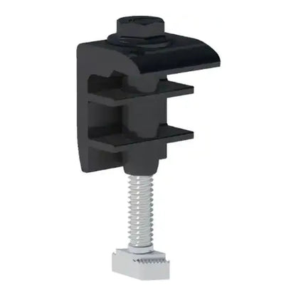 IronRidge UFO-END-01-B1 EFO End Fastening Object for XR Rails – Universal Clamp
