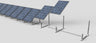 IntegraRack IR-40FSAA BallastRack Fixed Adjustable Angle Solar Panel Ground Mount -  Aluminum