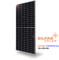 Silfab SIL-450 HC 450W Bifacial Monocrystalline Solar Panel