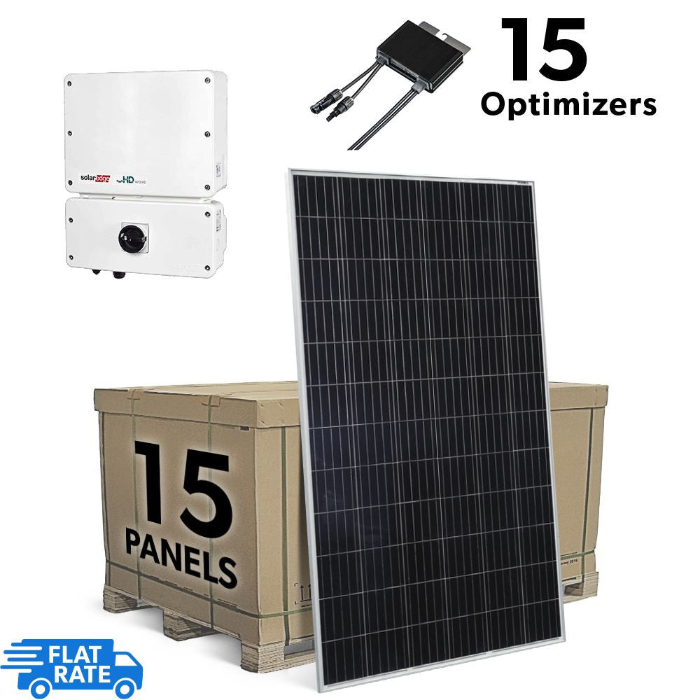 6.8 kW Grid-Tied Solar System with SolarEdge and 15 Astronergy Solar 450 watt Panels