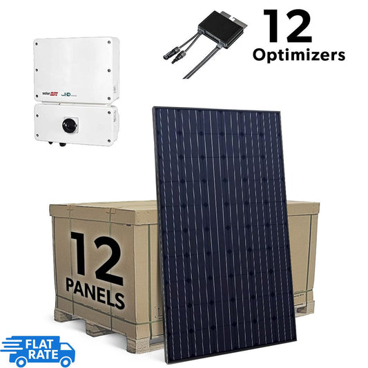 4.7 Grid-Tied Solar System with SolarEdge and 12 Heliene 390 watt Panels