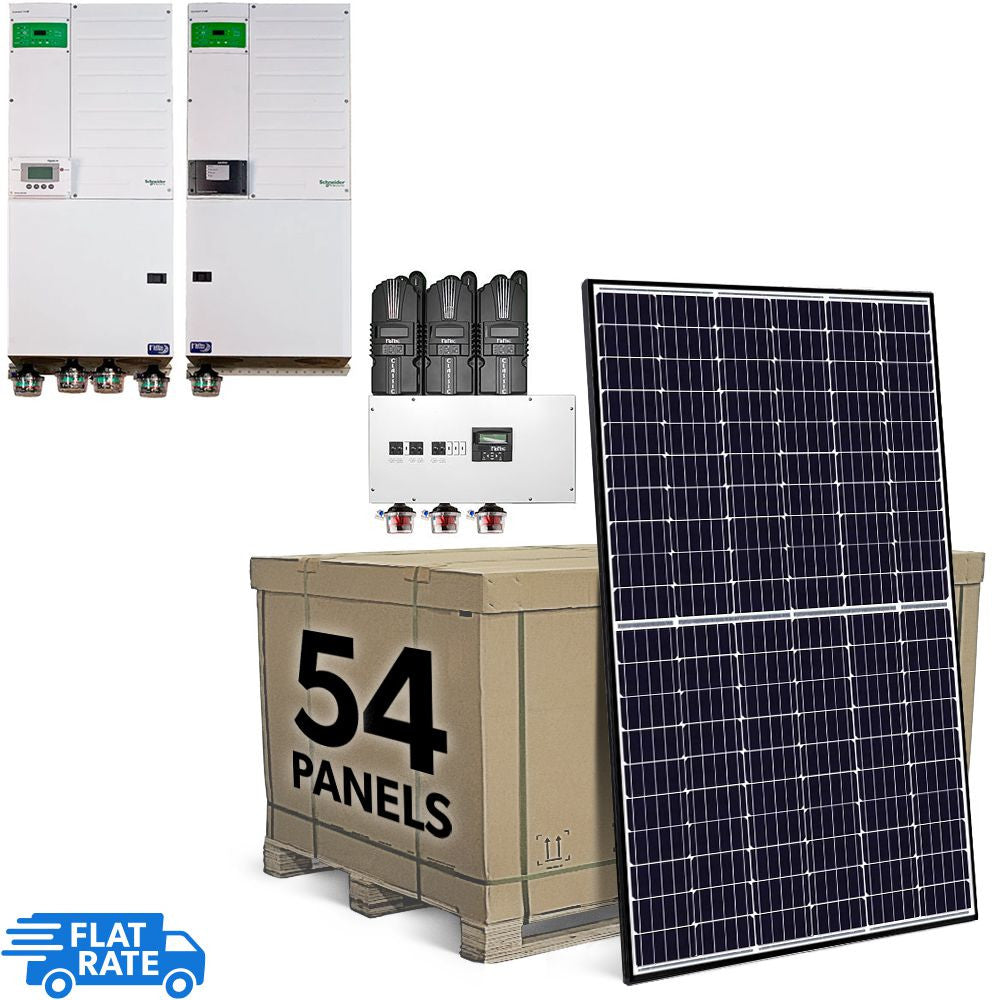 17.01 kW 54-Panel Canadian Solar Off-Grid Solar System