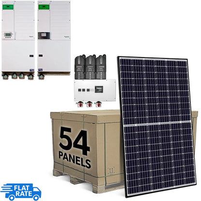 17.01 kW 54-Panel Canadian Solar Off-Grid Solar System
