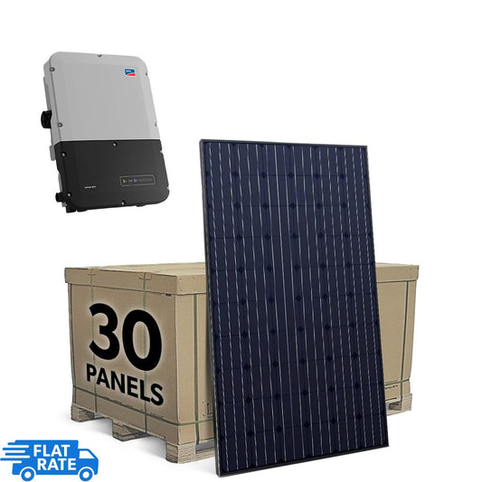 SMA 9.6 Grid-Tied Solar System with SMA Inverter and 30x Heliene 320w Panels