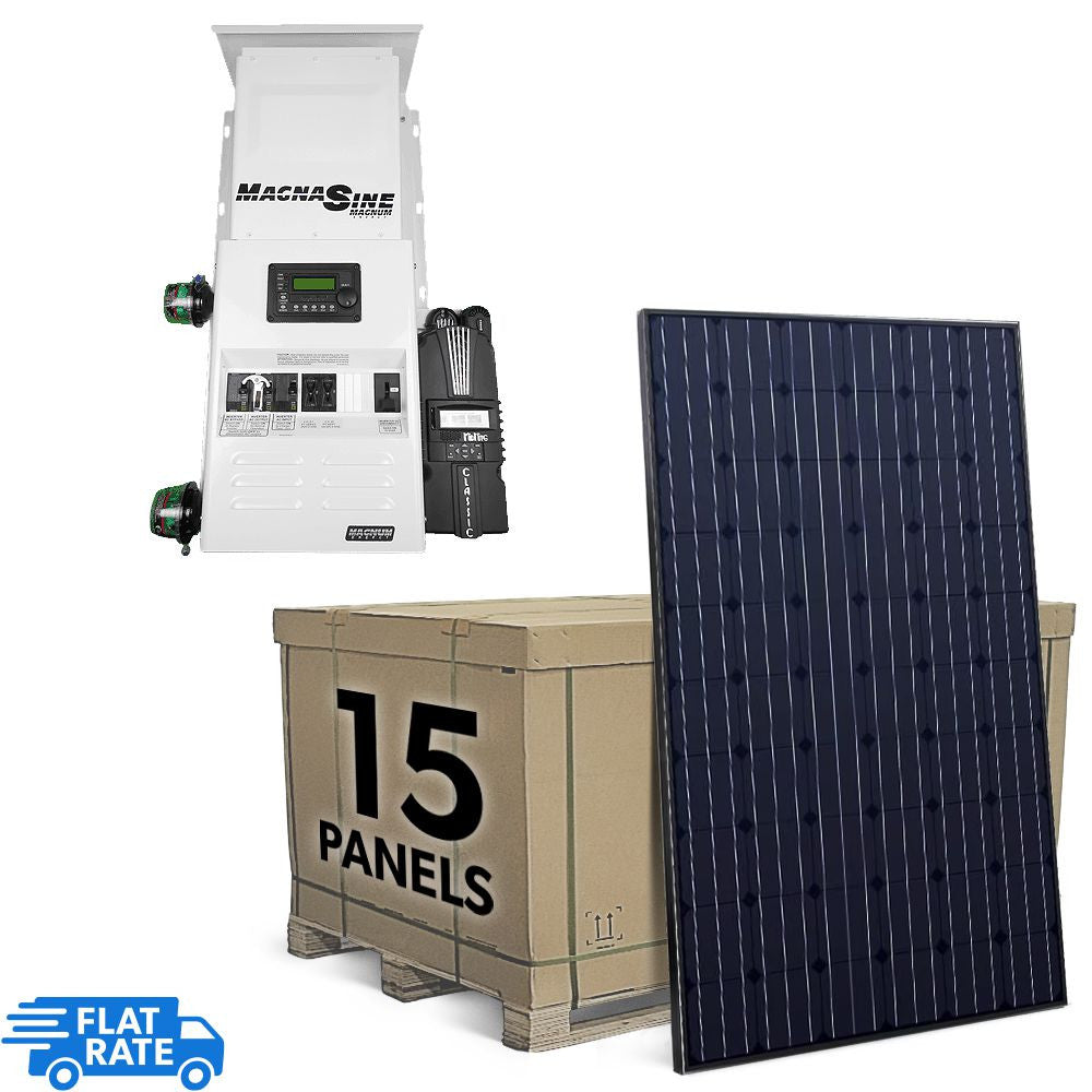4.8 15-Panel Heliene Off-Grid Solar System