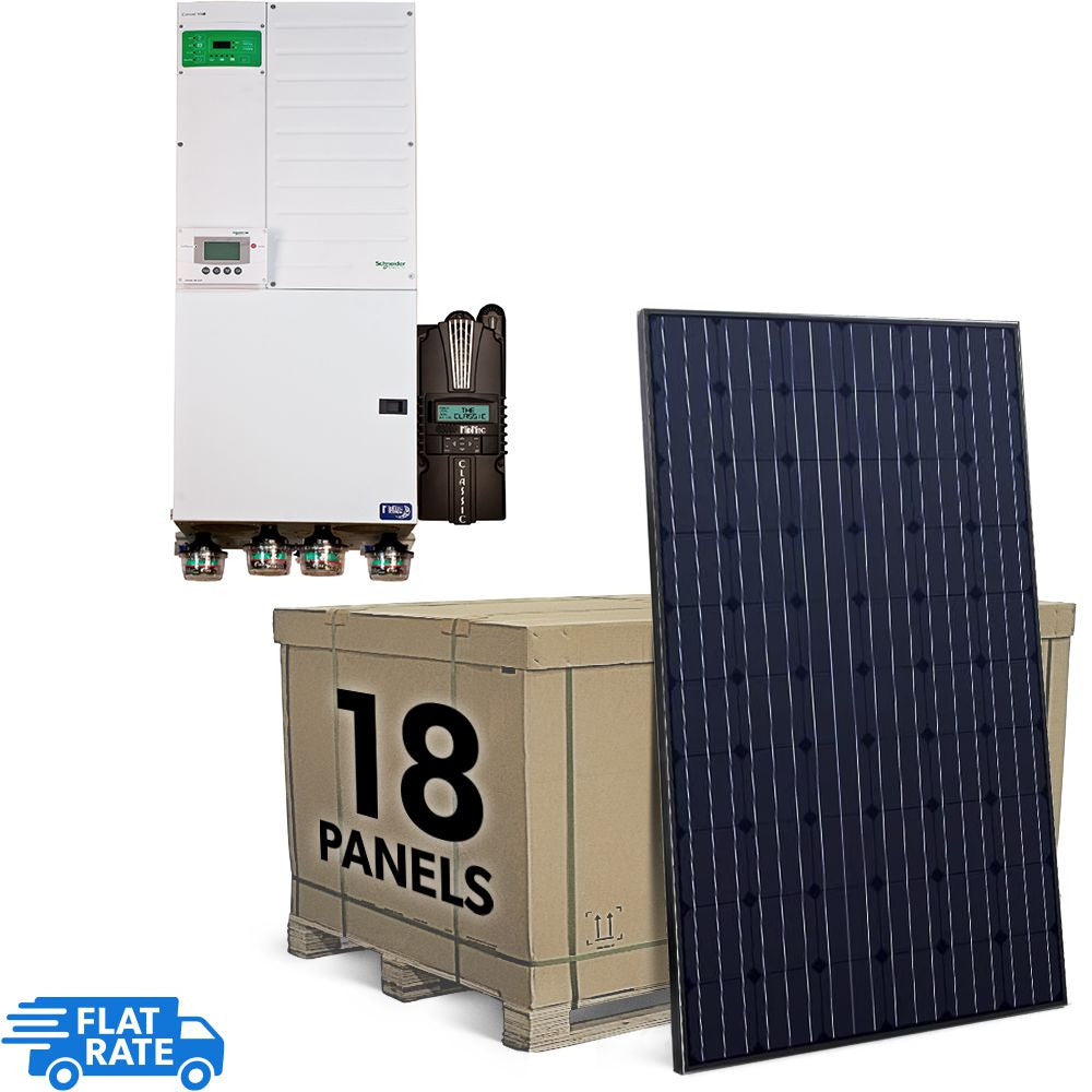 5.8 18-Panel Heliene Off-Grid Solar System - 2