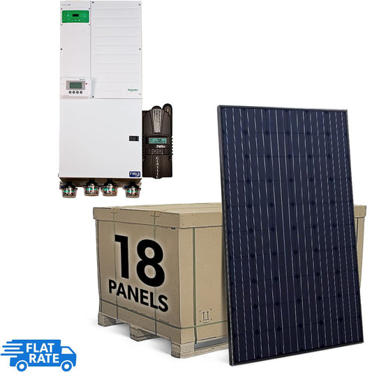 5.8 18-Panel Heliene Off-Grid Solar System - 2