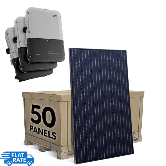 SMA 19.5 Grid-Tied Solar System with SMA and 50x Heliene 390 Panels
