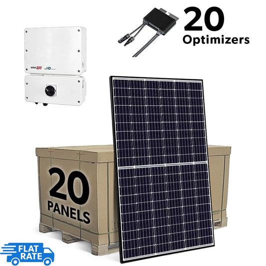 6.3 kW Grid Tied Solar System with SolarEdge and 20 Canadian Solar 315w Panels