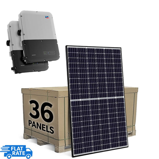 SMA 11.34 kW Grid Tied Solar System with SMA Inverter and 36x Canadian Solar 315w Panels